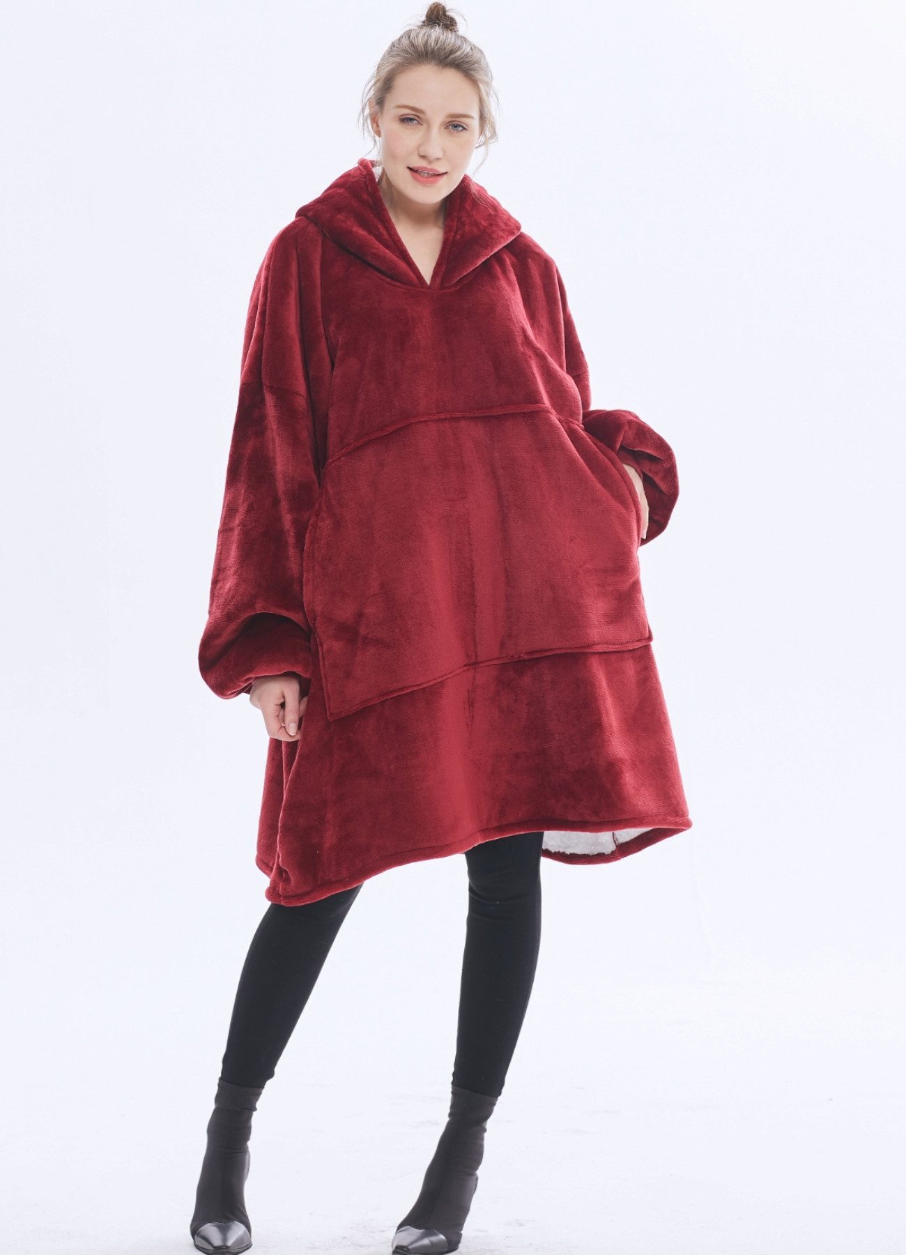 fashionshowcase Hoodie Kuscheldecke Unisex Pulloverdecke – günstig online kaufen