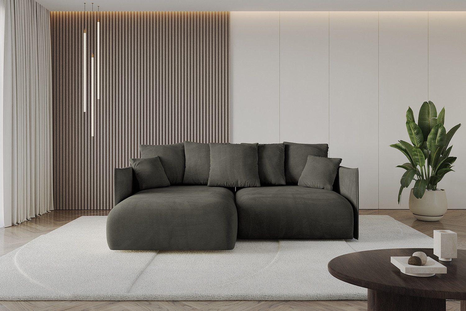 ALTDECOR Ecksofa ONESK-L, Couch mit Schlaffunktion, günstig online kaufen