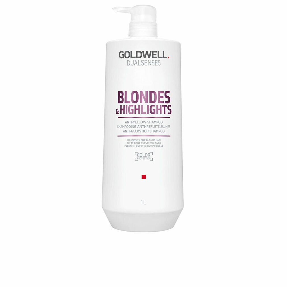 Goldwell Haarshampoo BLONDES & HIGHLIGHTS anti-yellow shampoo 1000ml