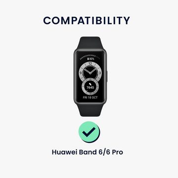 kwmobile Schutzfolie 2x Displayschutzfolie für Huawei Band 6 / 6 Pro, (1-St), Schutzfolie für Fitness Tracker - robuster Displayschutz - transparent