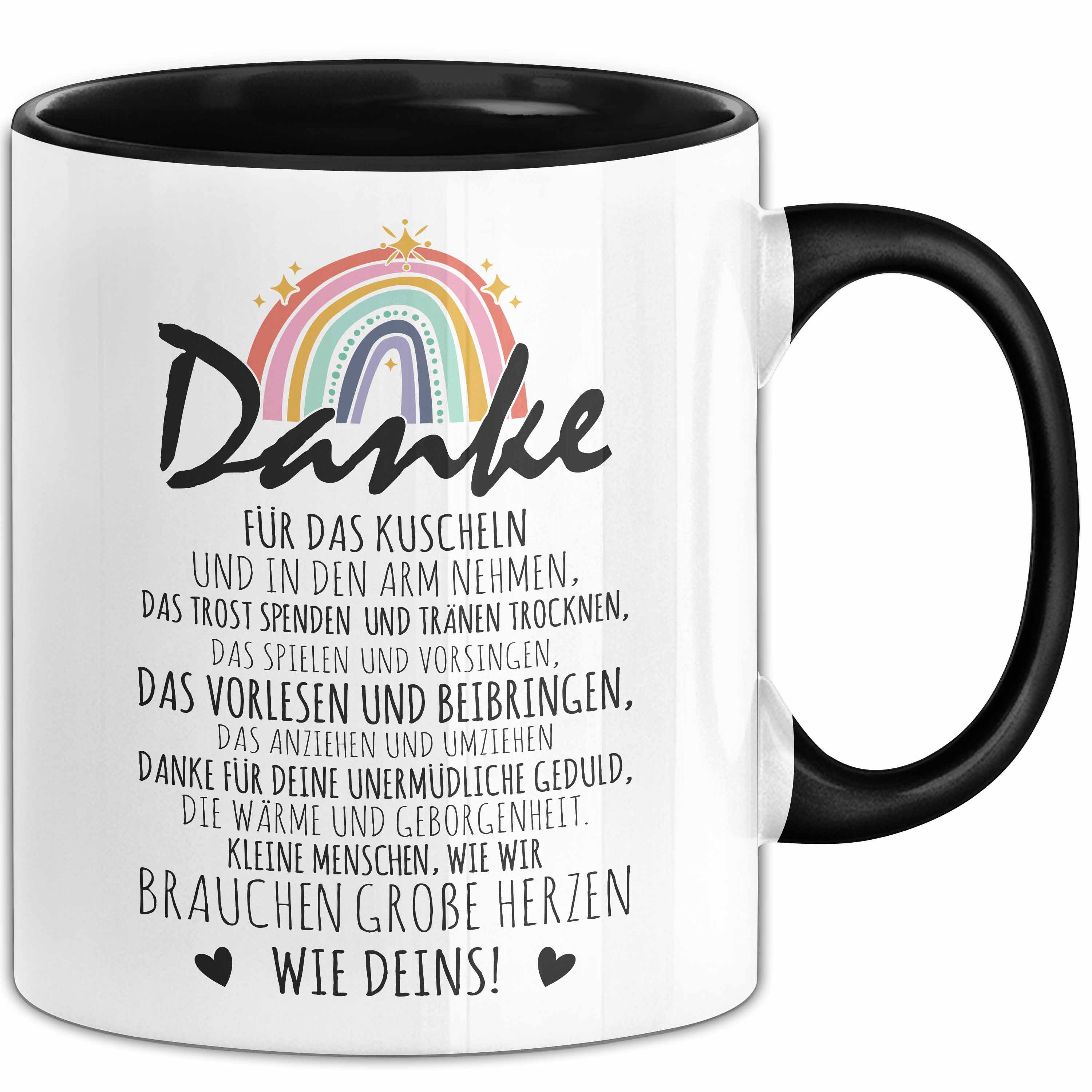 Trendation Tasse Erzieherin Abschiedsgeschenk Tasse Abschied Kindergarten Geschenkidee