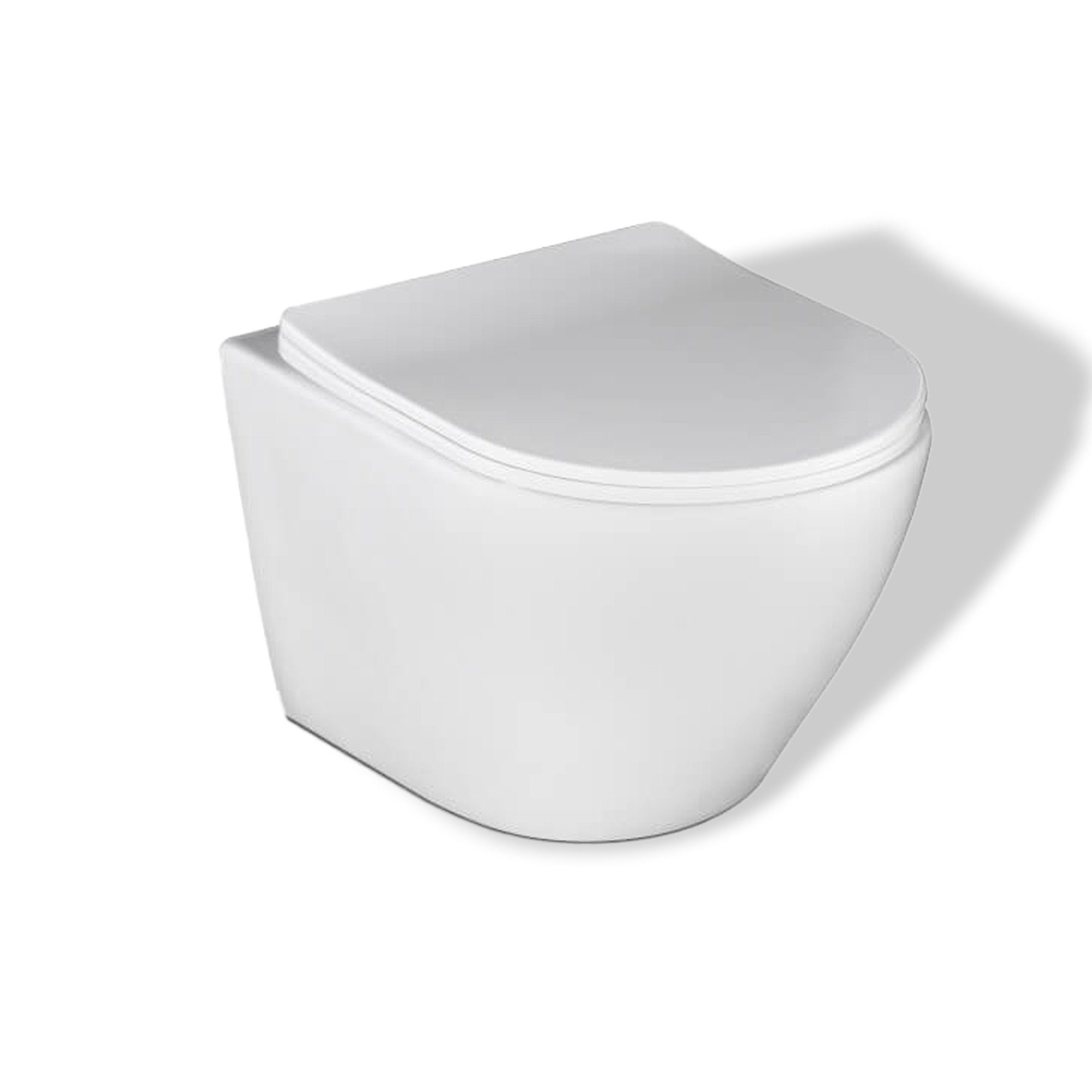 KOLMAN Vorwandelement WC Rolo, inkl. Slim WC-Sitz mit Soft-close und Schallschutzmatte