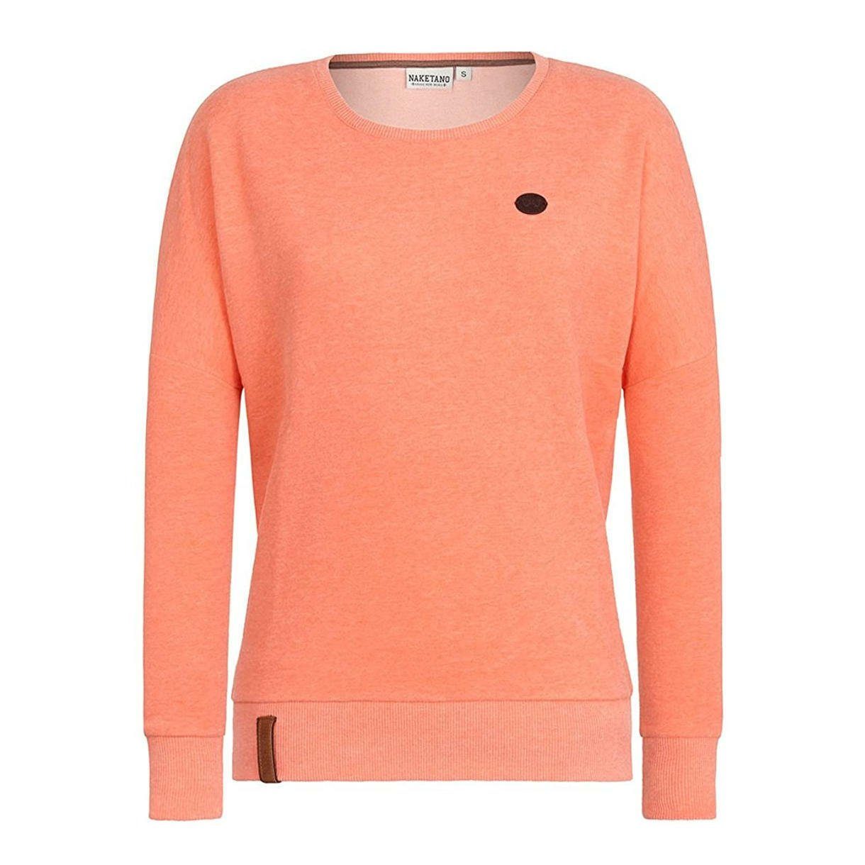 Rundhalspullover Damen Coral