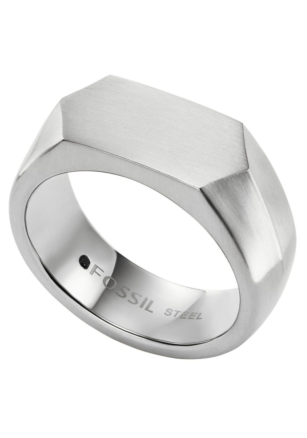 Fossil Fingerring Schmuck Geschenk Edelstahl Ring HARLOW LINEAR