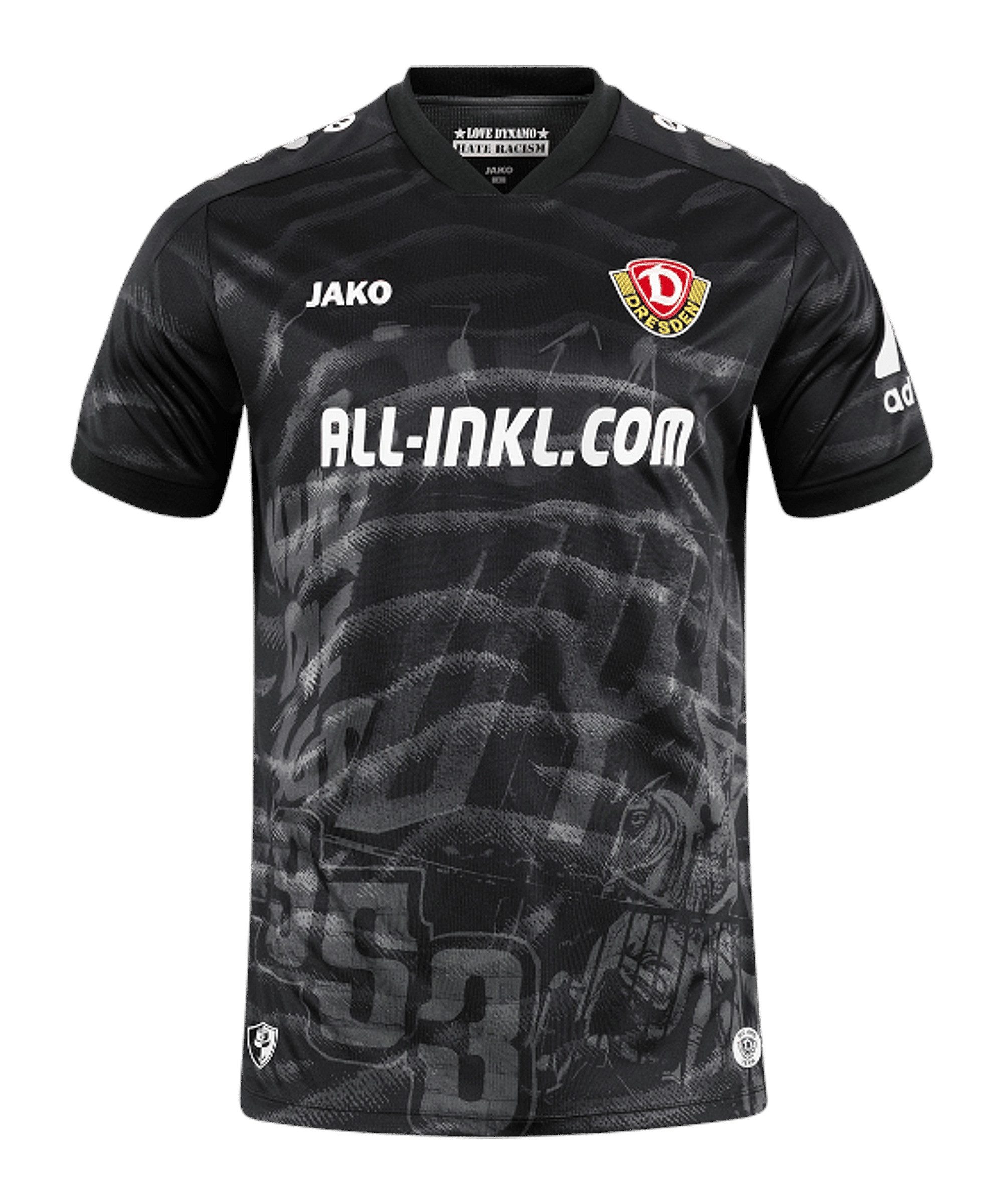 Jako Fußballtrikot JAKO Dynamo Dresden Trikot Away 2025/2026 Teamsport