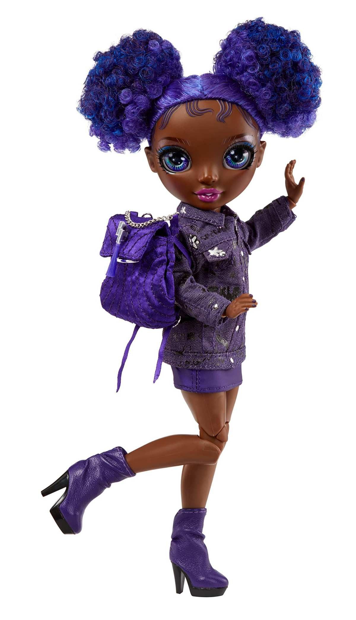 MGA Anziehpuppe Rainbow High Junior High KRYSTAL BAILEY 23 cm Regenbogen Puppe 6+