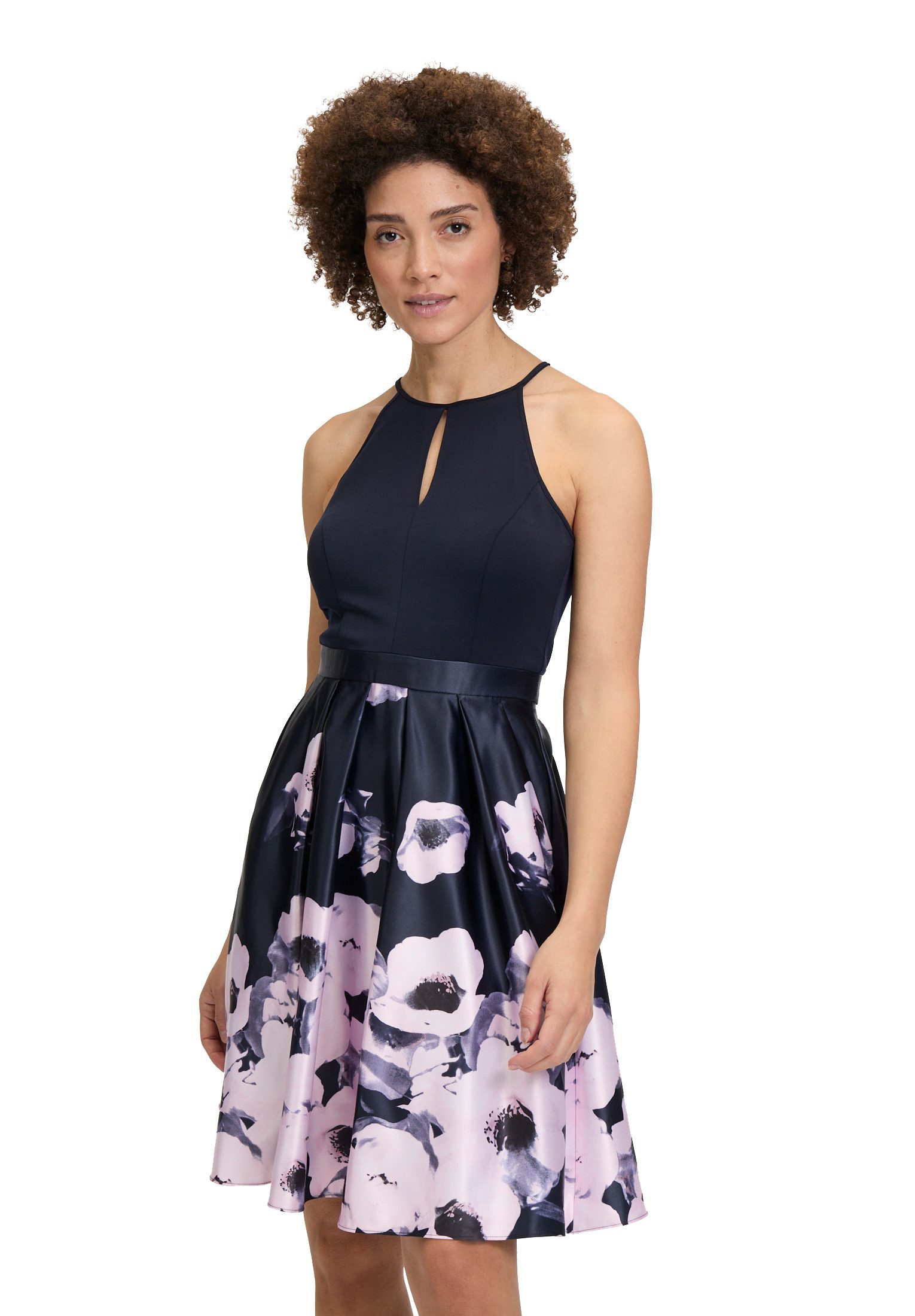 Vera Mont Cocktailkleid Damen mit Blumenprint Druck günstig online kaufen