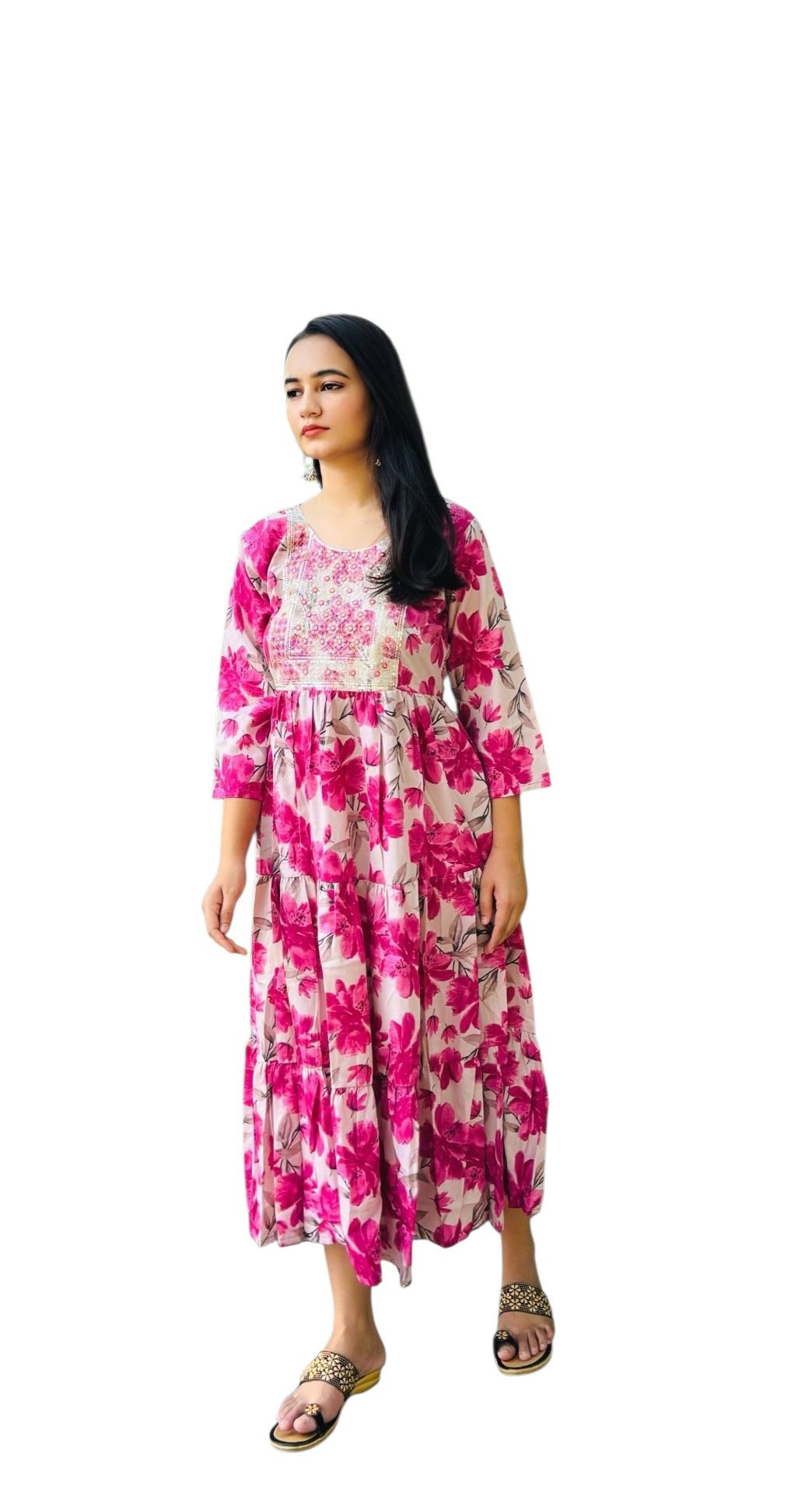 PfauGermany Maxikleid Bright Mint Embroidery günstig online kaufen