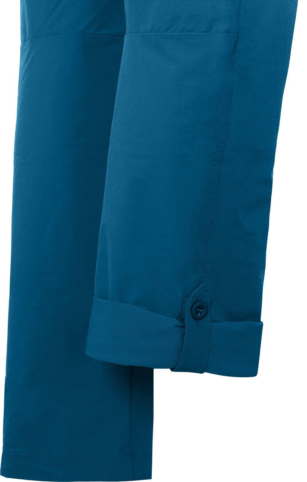 Bergson Saphir VIDAA Outdoorhose leicht, strapazierfähig, Kurzgrößen, Wanderhose, Damen blau COMFORT