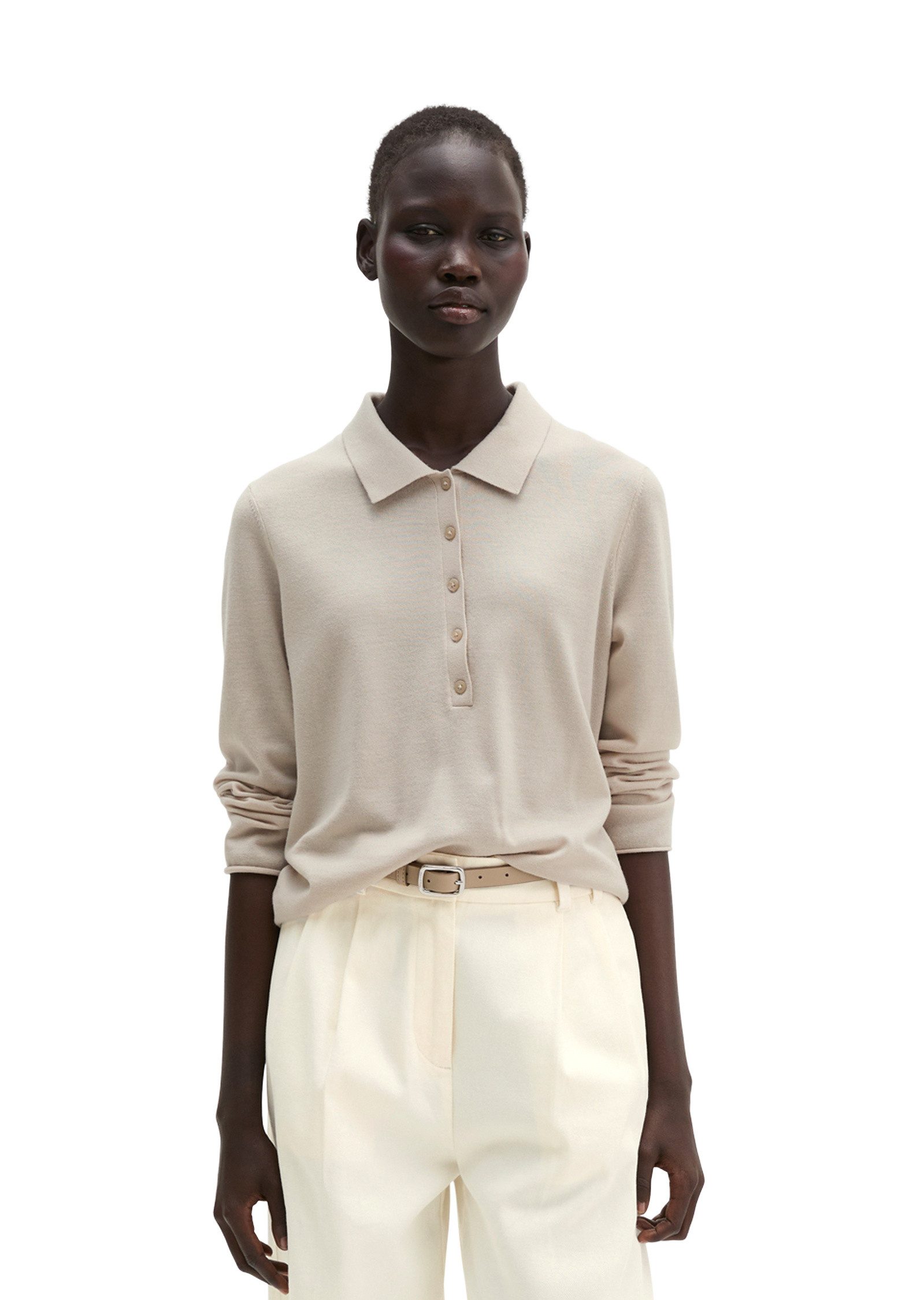 Marc O'Polo Strickpullover aus feiner Merinowolle
