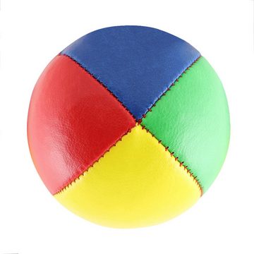 Diabolo Freizeitsport Spielball zum Jonglieren (Jonglierbälle 62mm, 3 Stk. im Set, vierfarbig)