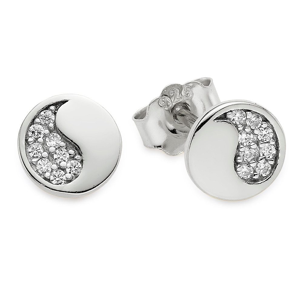 Paar Ohrstecker Schmuck Geschenk Silberohrringe