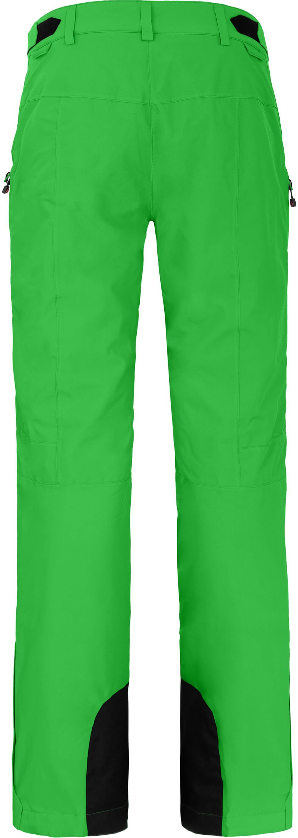 Bergson Skihose Damen mm Skihose, ICE light Wassersäule, unwattiert, Langgrößen, grün 20000