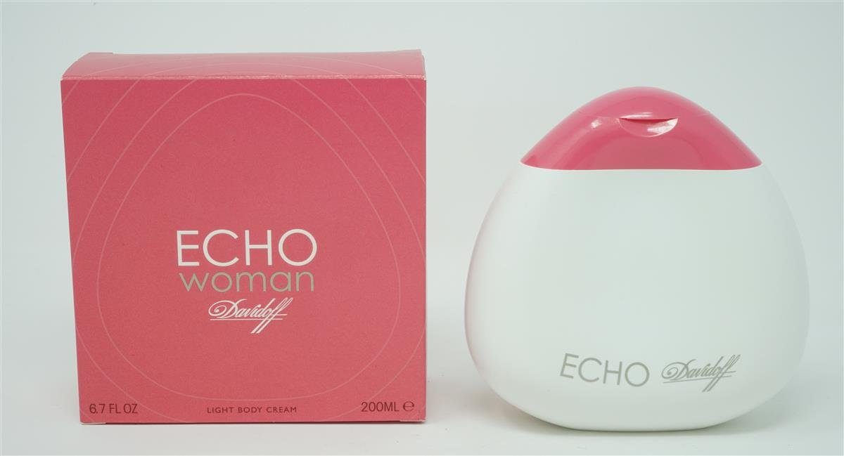 DAVIDOFF Körpercreme Davidoff Echo Woman Light Body Cream 200 ml