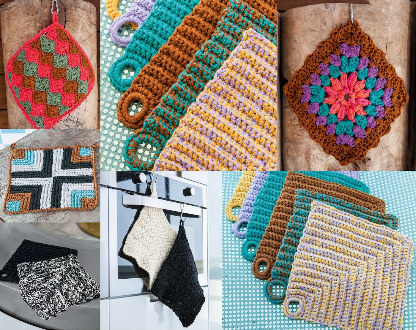 LANA GROSSA STAR Häkelwolle, 90 m (klassisches Topflappengarn aus 100 % Baumwolle), 50 g