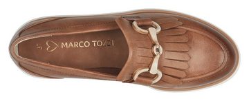 MARCO TOZZI Slipper Chunky Loafer, Slipper in veganer Verarbeitung