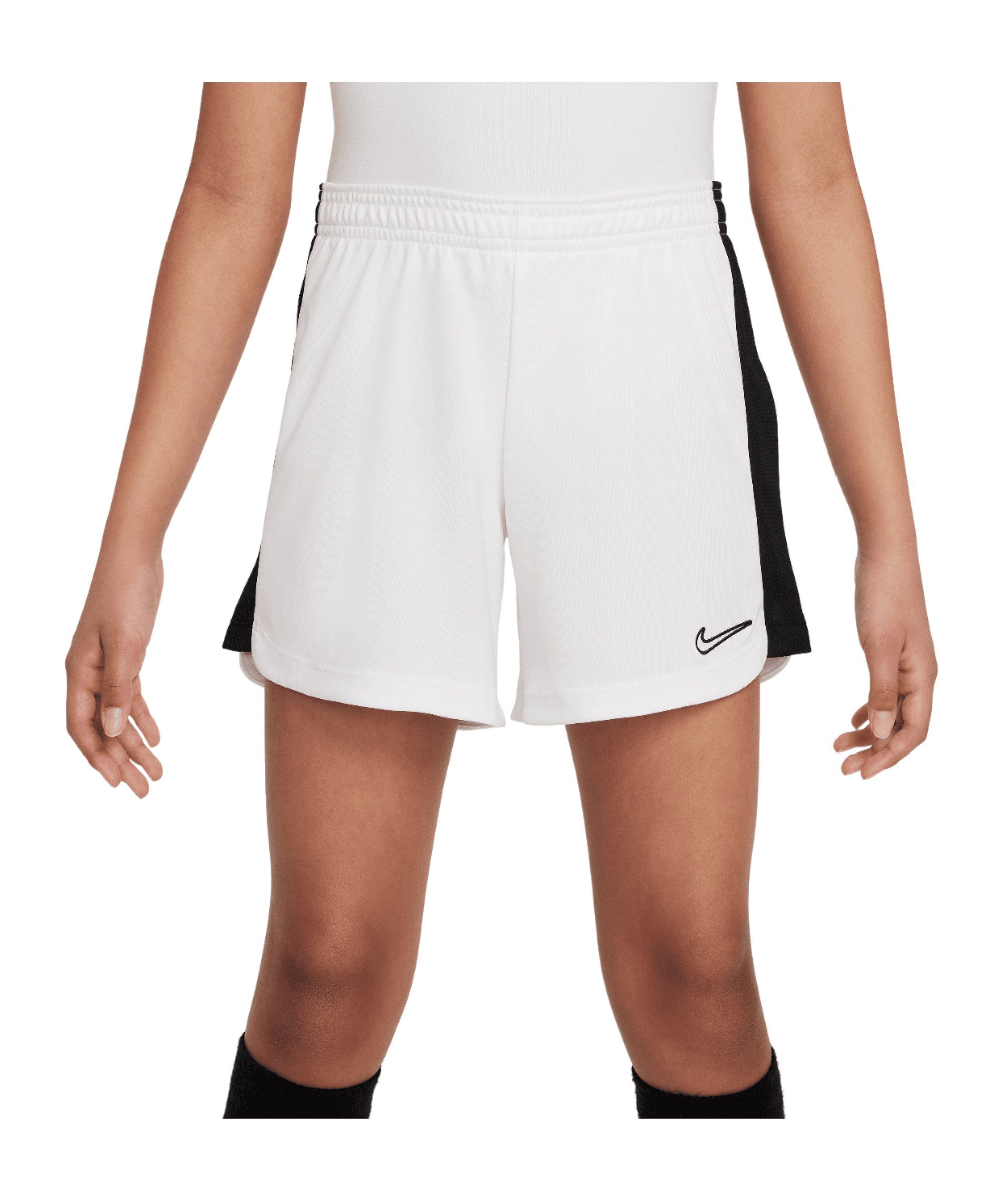 Damen Shorts weissschwarzschwarz Sporthose Academy Nike 23