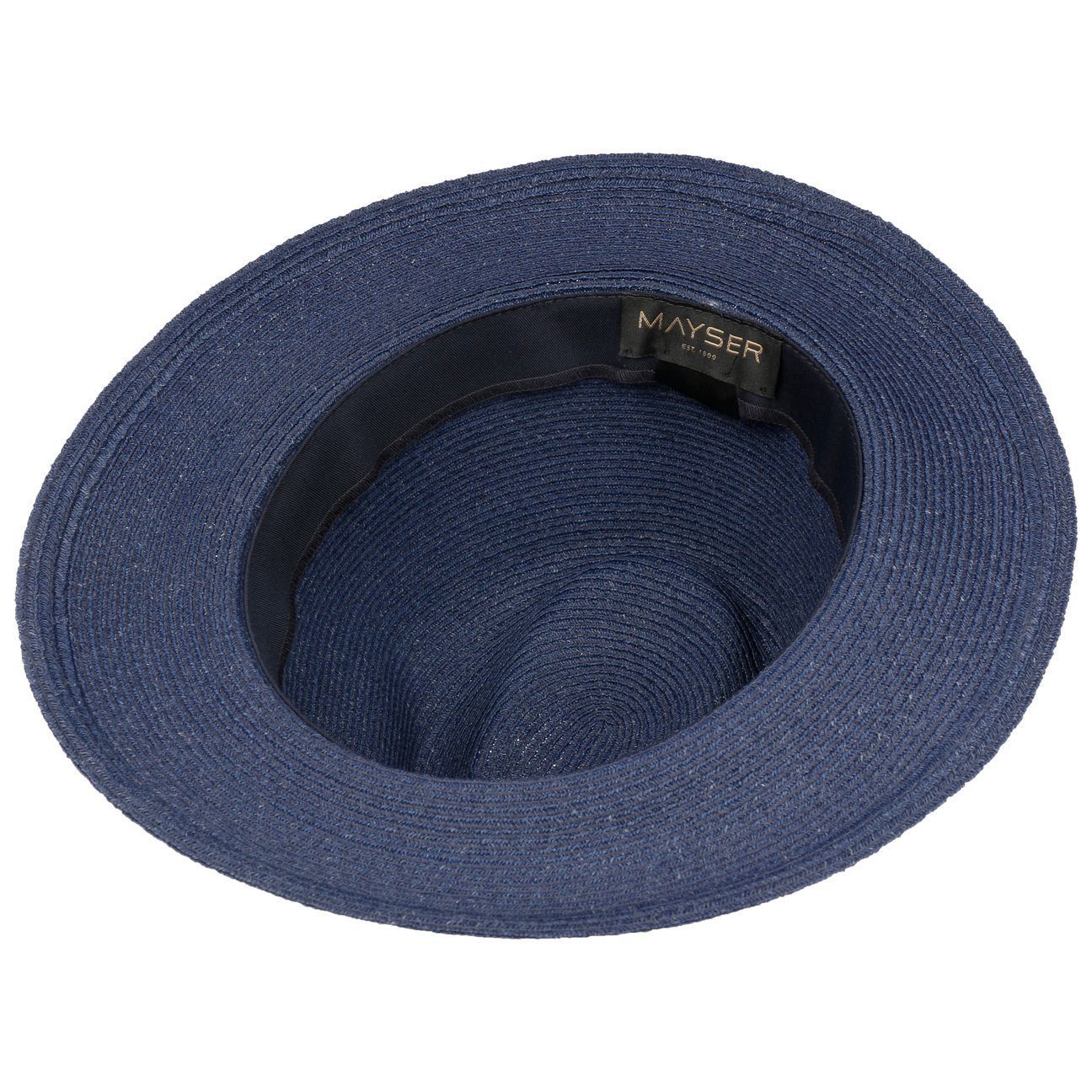 Mayser Sonnenhut (1-St) Strohhut mit Lederband, Made in the EU