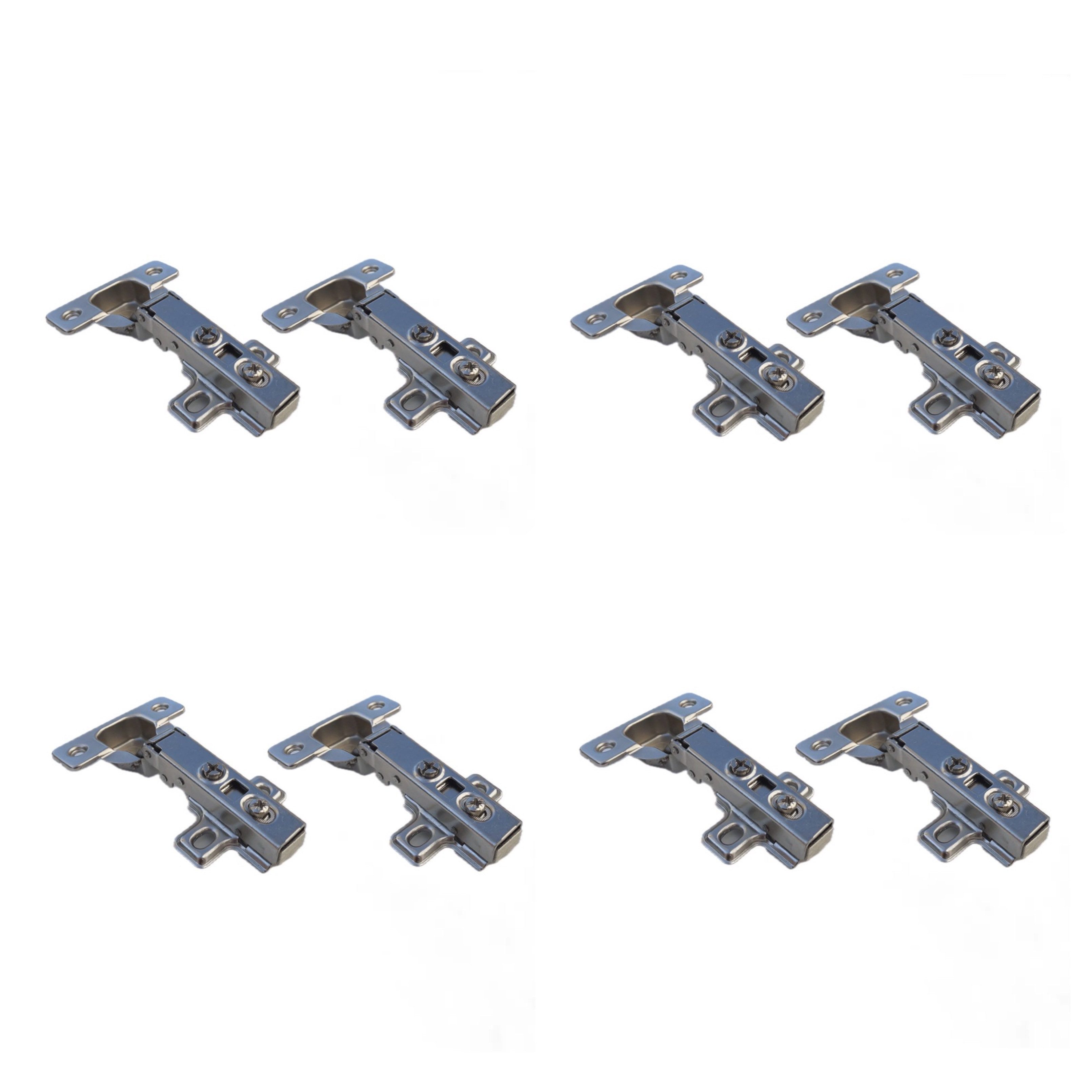 NELI Möbelbeschlag Scharniere mit Softclose (neu) passend für BESTA (IKEA) (8 St., Alle Sets inklusive Befestigungsmaterial), alle Scharniere mit Softclose, passend für BESTA (IKEA)