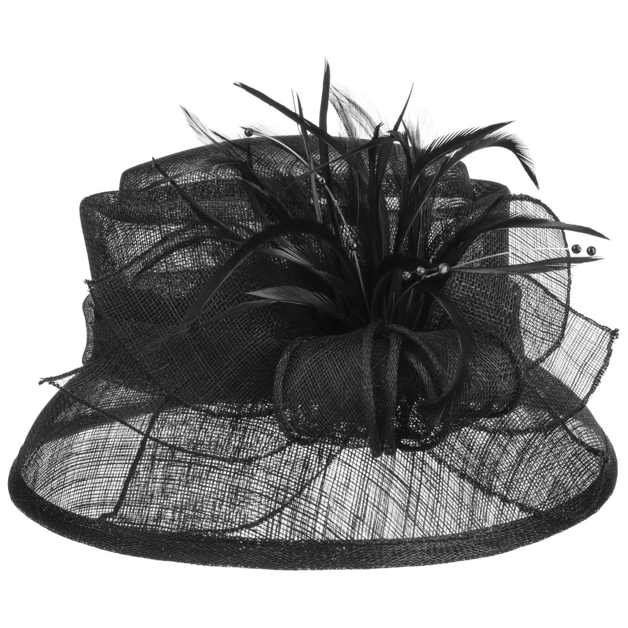 McBurn Strohhut (1-St) Fascinator, Made in Italy