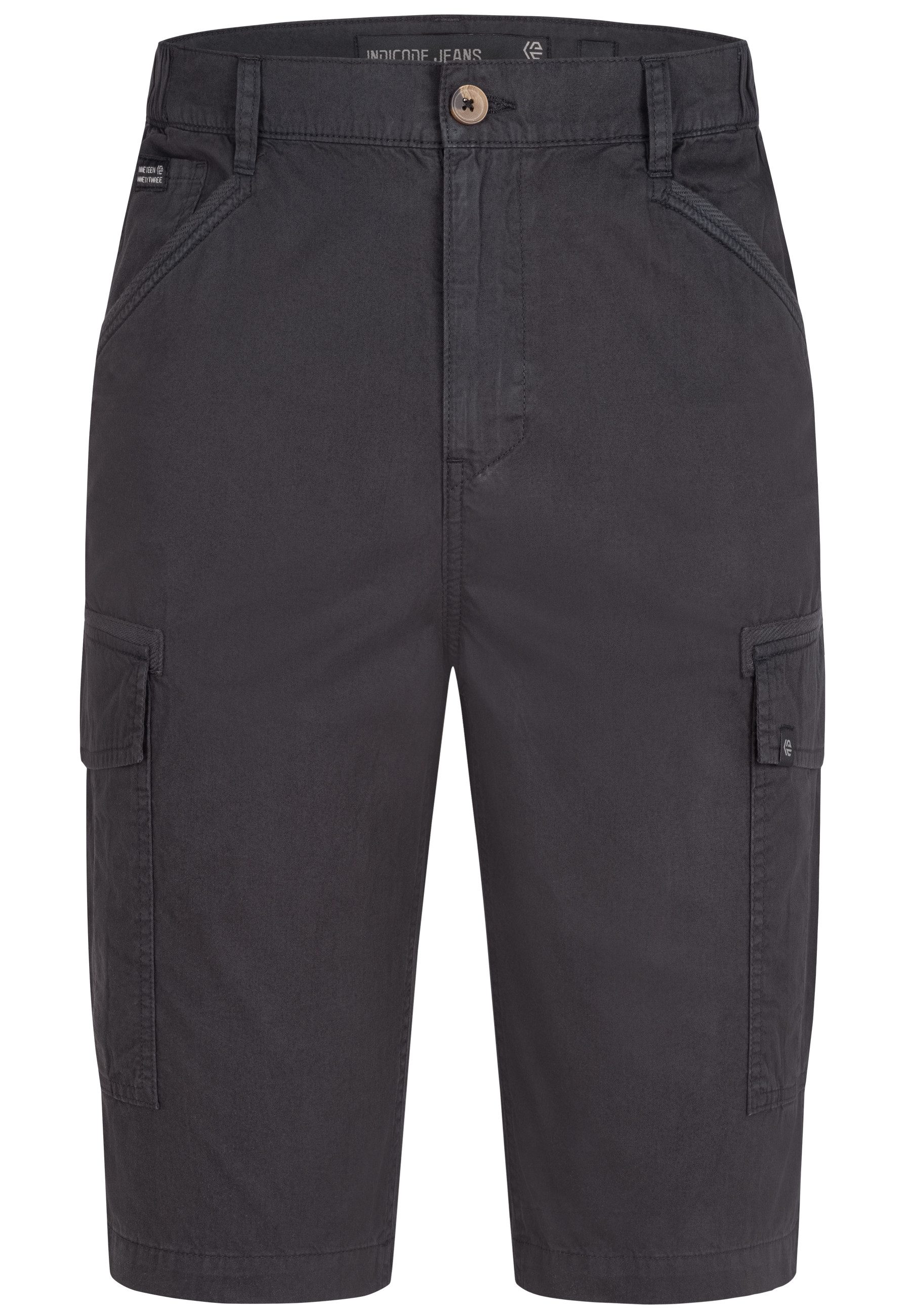 INDICODE Cargoshorts Herren INNadim Cargoshorts aus Baumwolle mit elastischen Einsätzen am Bund für eine flexible Passform – Bild 2 von 5