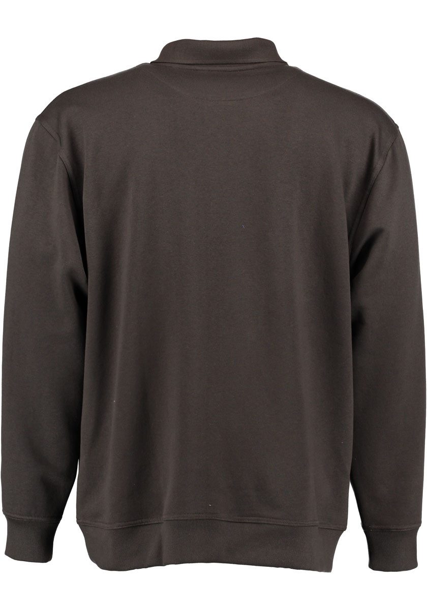 OS Trachten Sweatshirt Shuro Jagdsweatshirt mit Stickereien auf der Knopfle günstig online kaufen