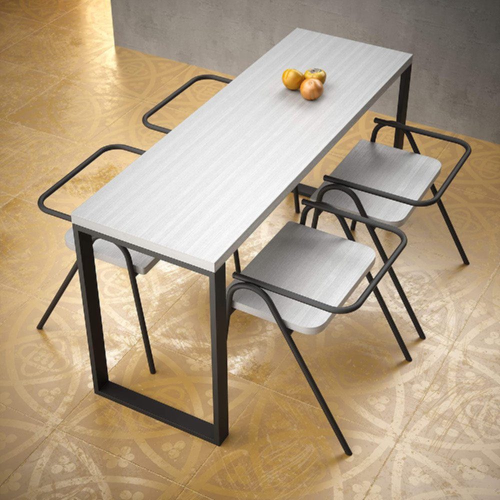 sossai® Tischgestell Stahl Tischkufen 50-70cm x 72cm in Schwarz (2-St)