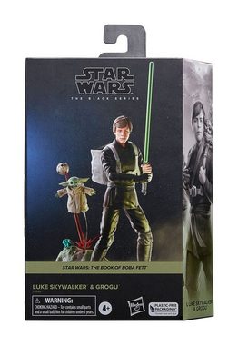 Hasbro Actionfigur Star Warss Black Series 2er-Pack Luke Skywalker & Grogu 15 cm