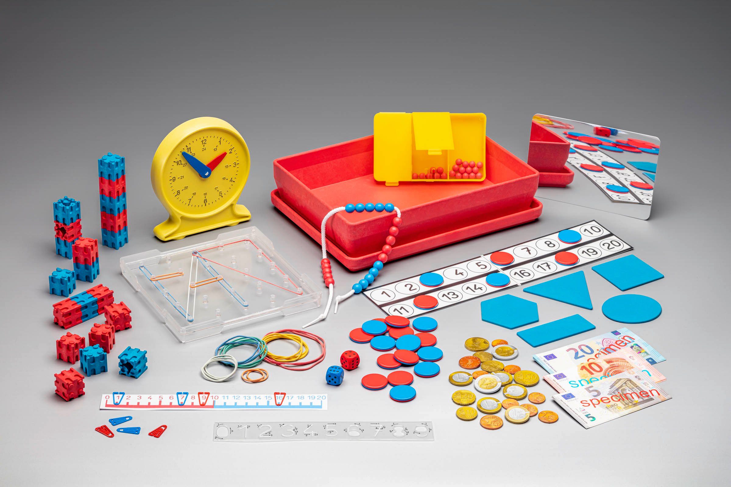 Wissner® aktiv lernen Lernspielzeug Mathebox für 1.Klasse - 20er Zahlenraum, Schulstart, Schultüte (1-St)