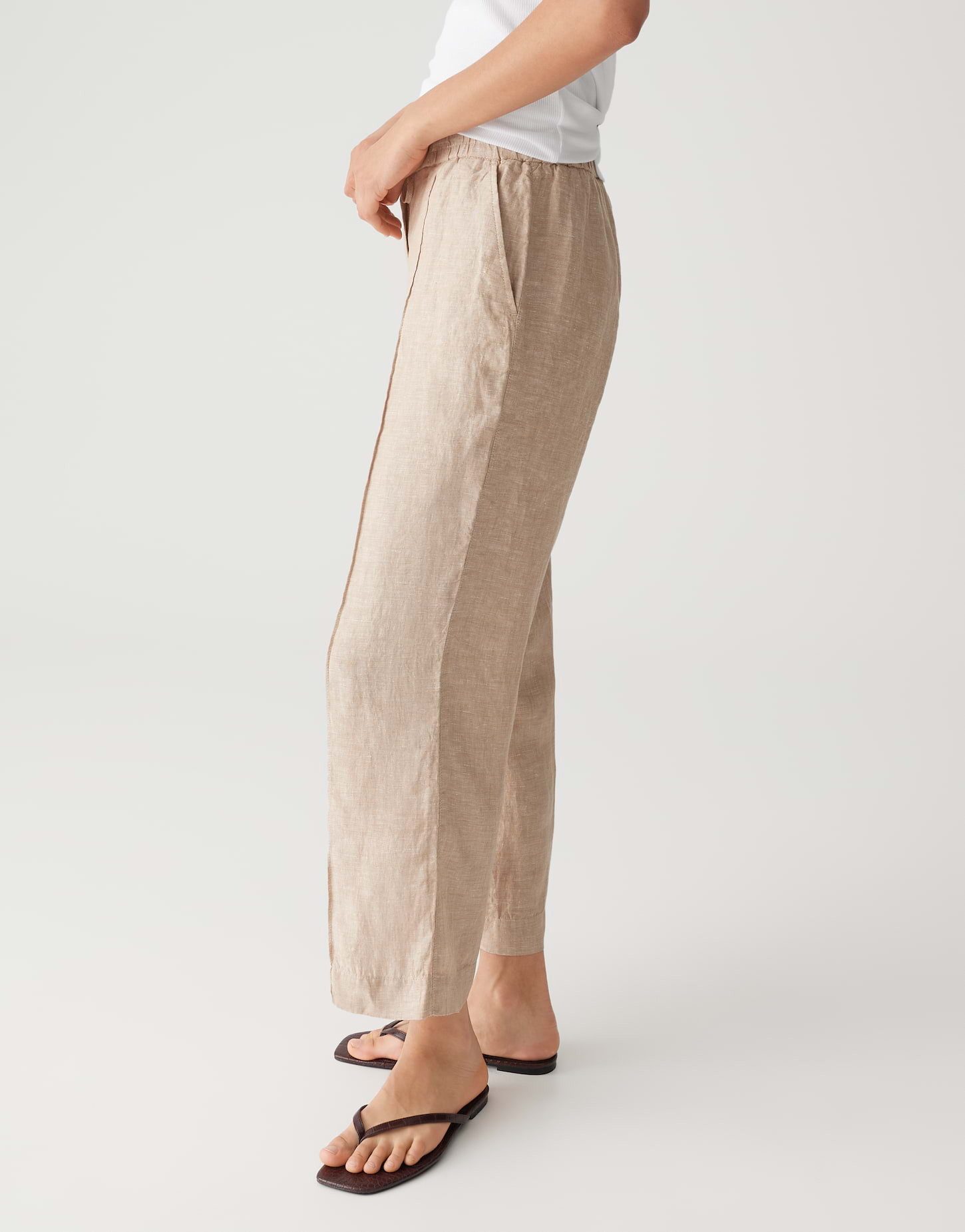 OPUS Leinenhose MAIKITO LINEN Relaxed aus reinem Leinen