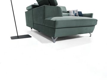 Stylefy Ecksofa Martinsburg, L-Form, Eckcouch, Relaxfunktion