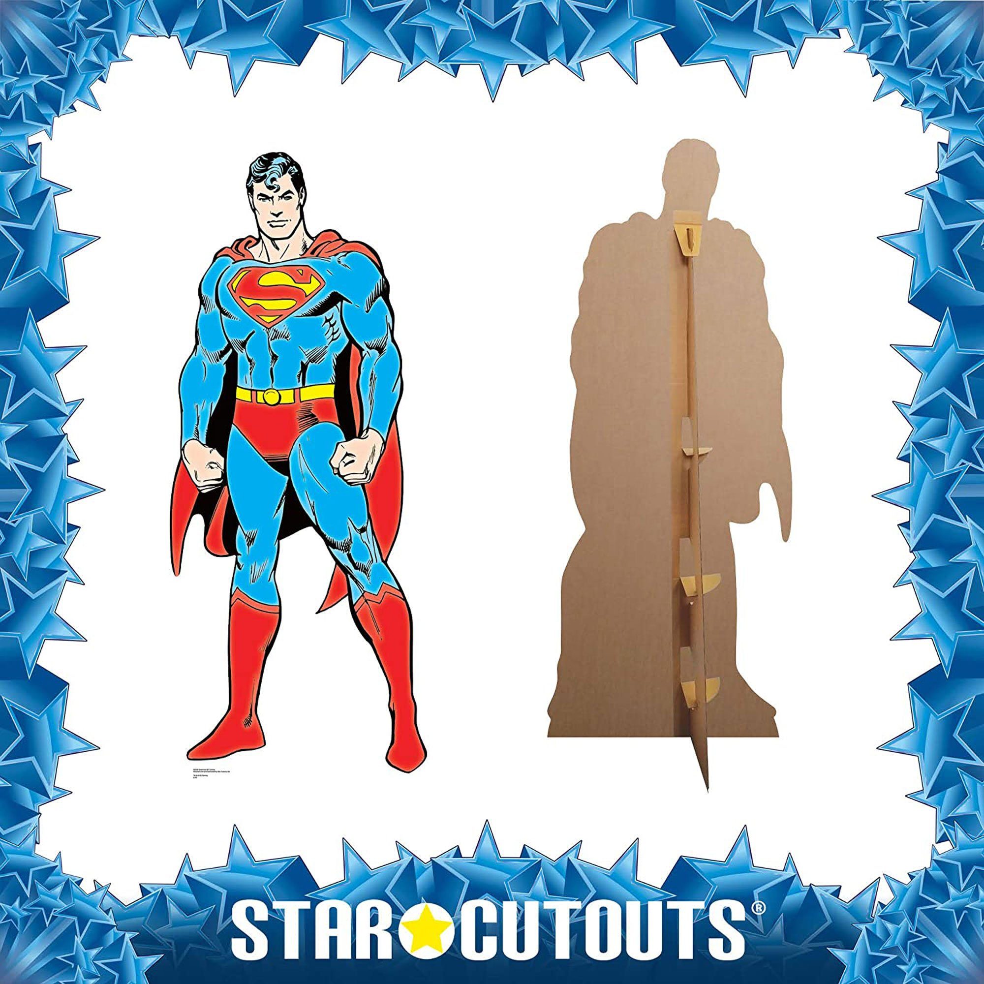 Superman - Dekofigur - 80x187 - Life Size - cm empireposter Pappaufsteller DC Standy Comics