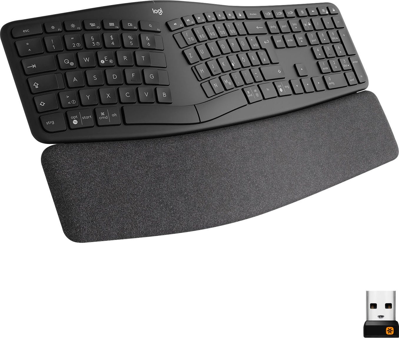 ERGO Logitech K860 Tastatur ergonomische