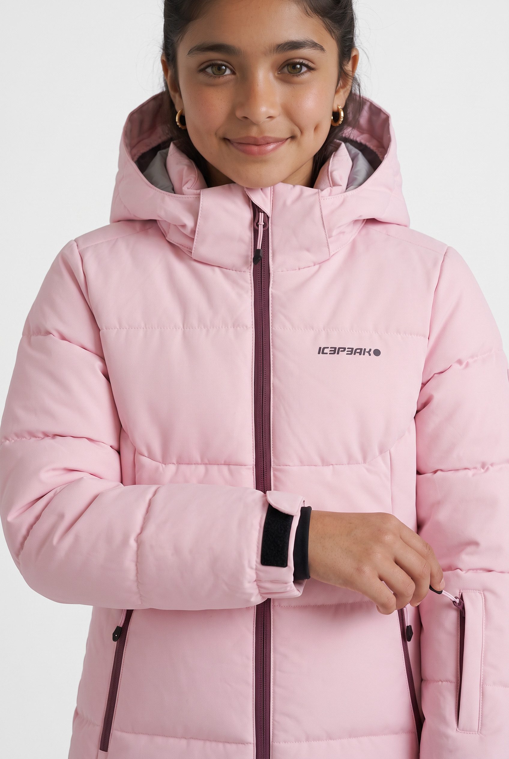 Icepeak Skijacke ICEPEAK LORIS JR für Kinder und Jugendliche, mit Wassersäule 10000, wasserabweisend