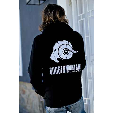 GUGGEN Mountain Hoodie Herren Hoodie Kapuzenpullover Pullover mit Kapuze H06 Reißverschluss Jacke Fleece