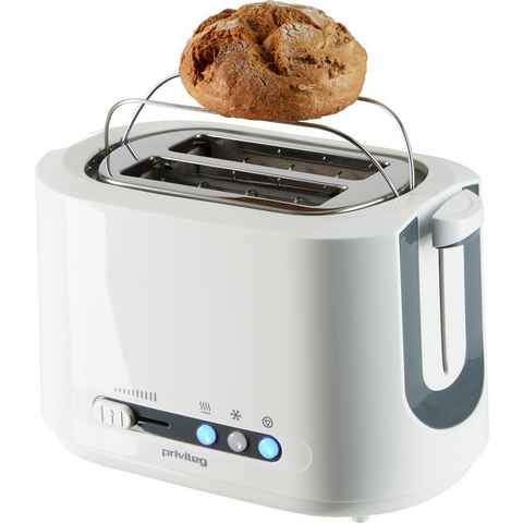 Privileg Toaster TA8145, 2 kurze Schlitze, für 2 Scheiben, 850 W