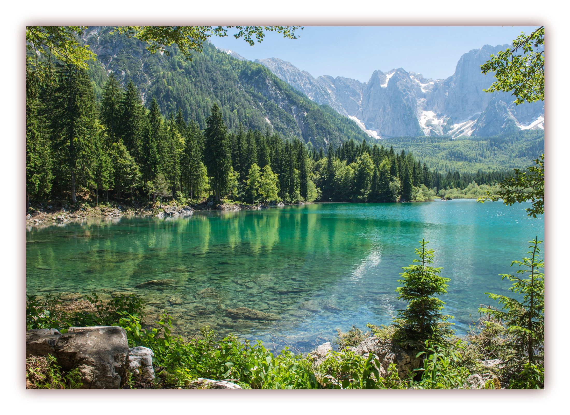 LYSCO Poster XXL Plakat Gebirgssee, Bergsee, günstig online kaufen