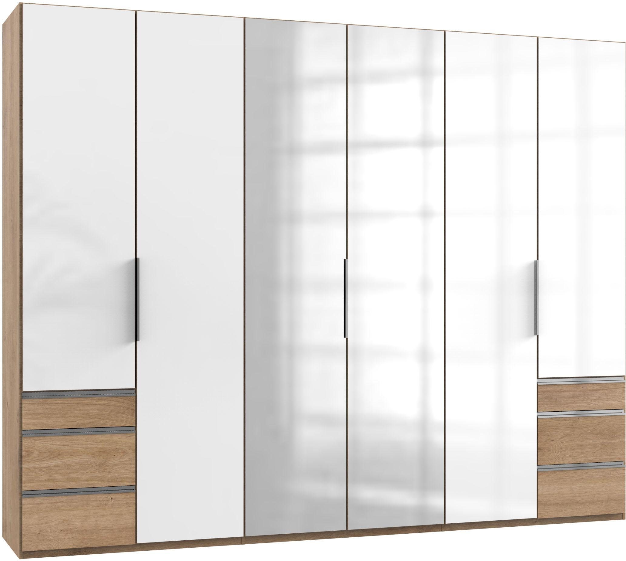 Wimex Kleiderschrank Level by fresh to go mit Glas-und Spiegeltüren