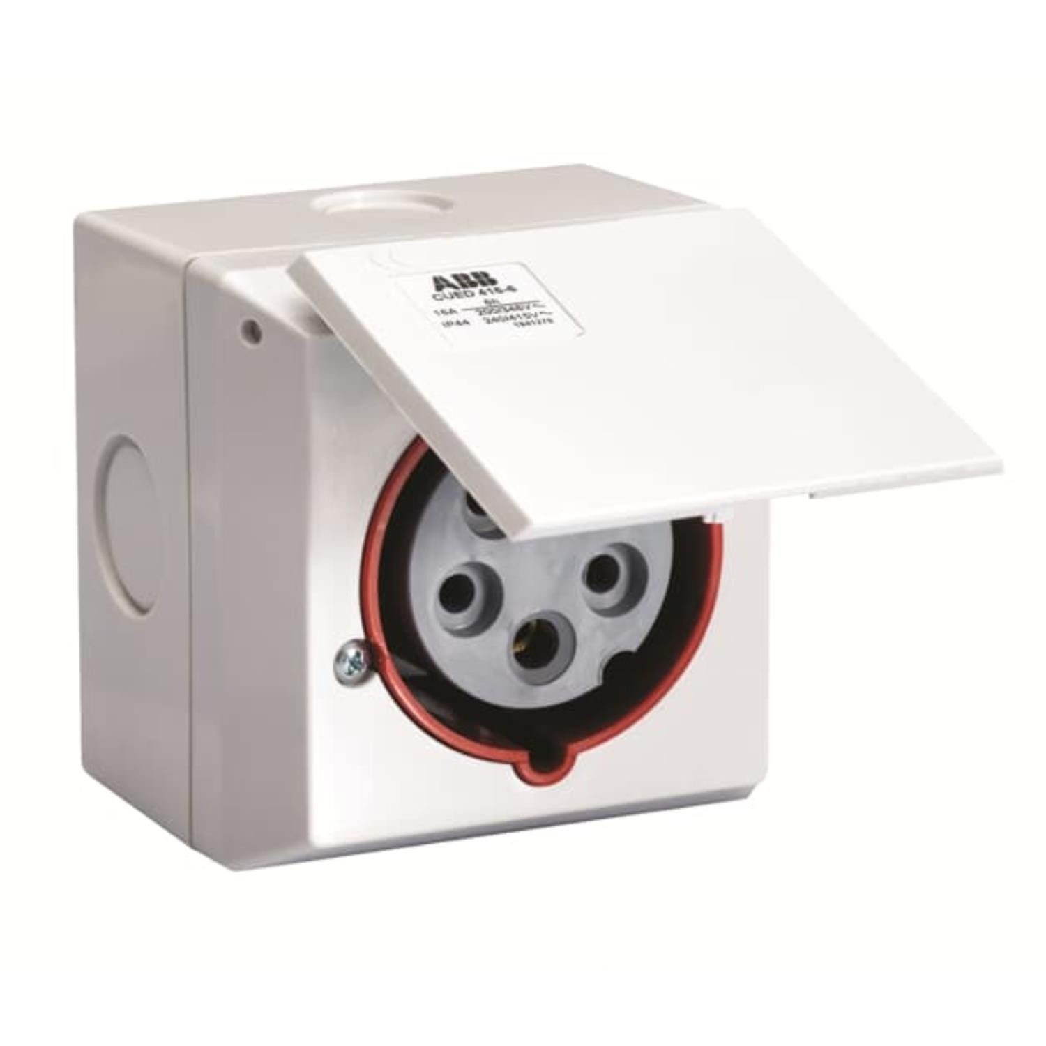 Amphenol CEE-Stecker Titel:16 Ampere CEE Einbausteckdose 5-polig (3P+N+PE) Buchse, Kodieru, (CEE Stromverteiler)