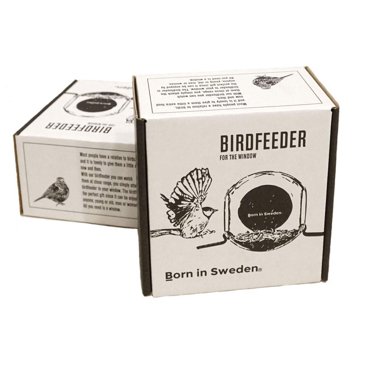 Born in Sweden Vogelhaus Vogelfutterhaus für das Fenster günstig online kaufen
