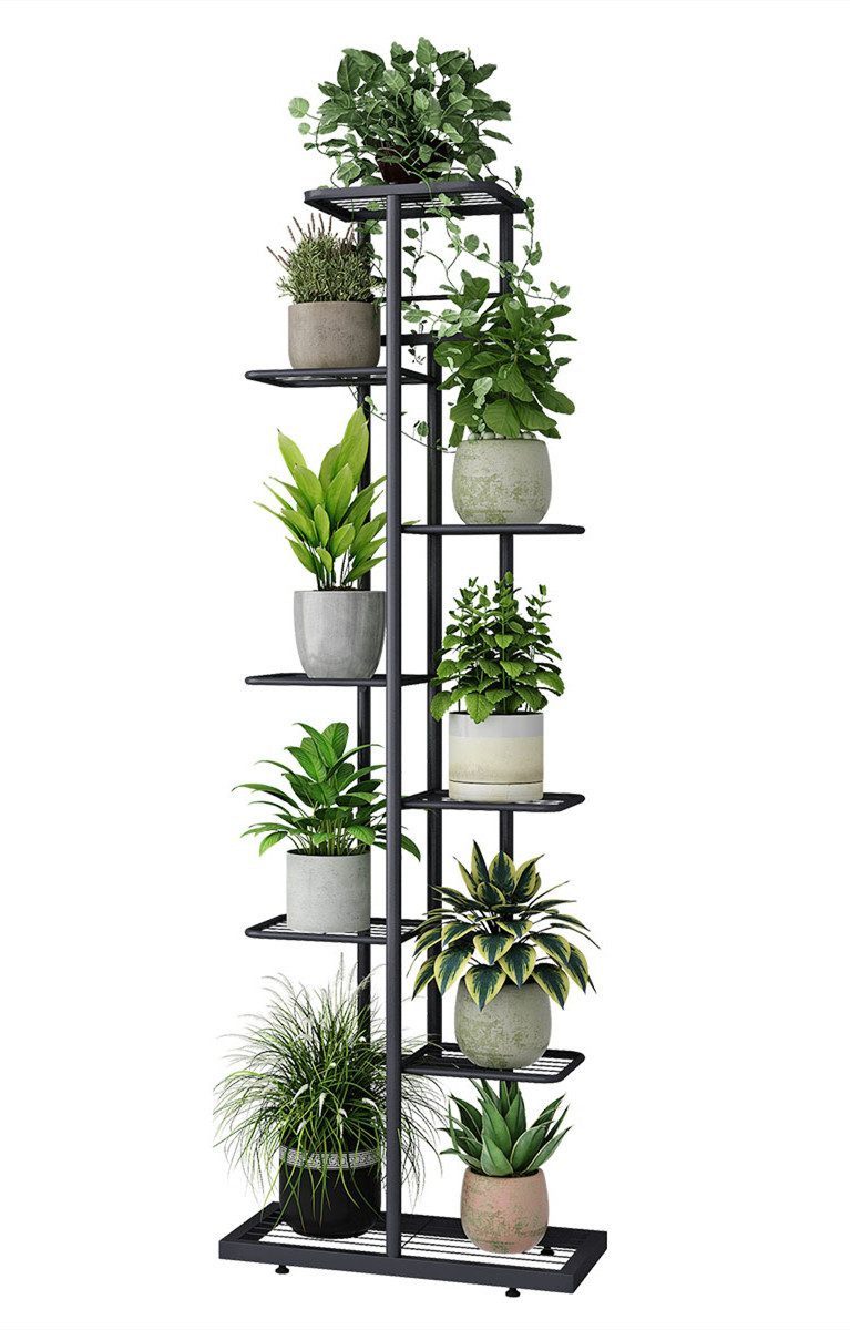 Simloveve Blumenständer Blumentreppe 9 Etagen pflanzenständer pflanzenregal günstig online kaufen