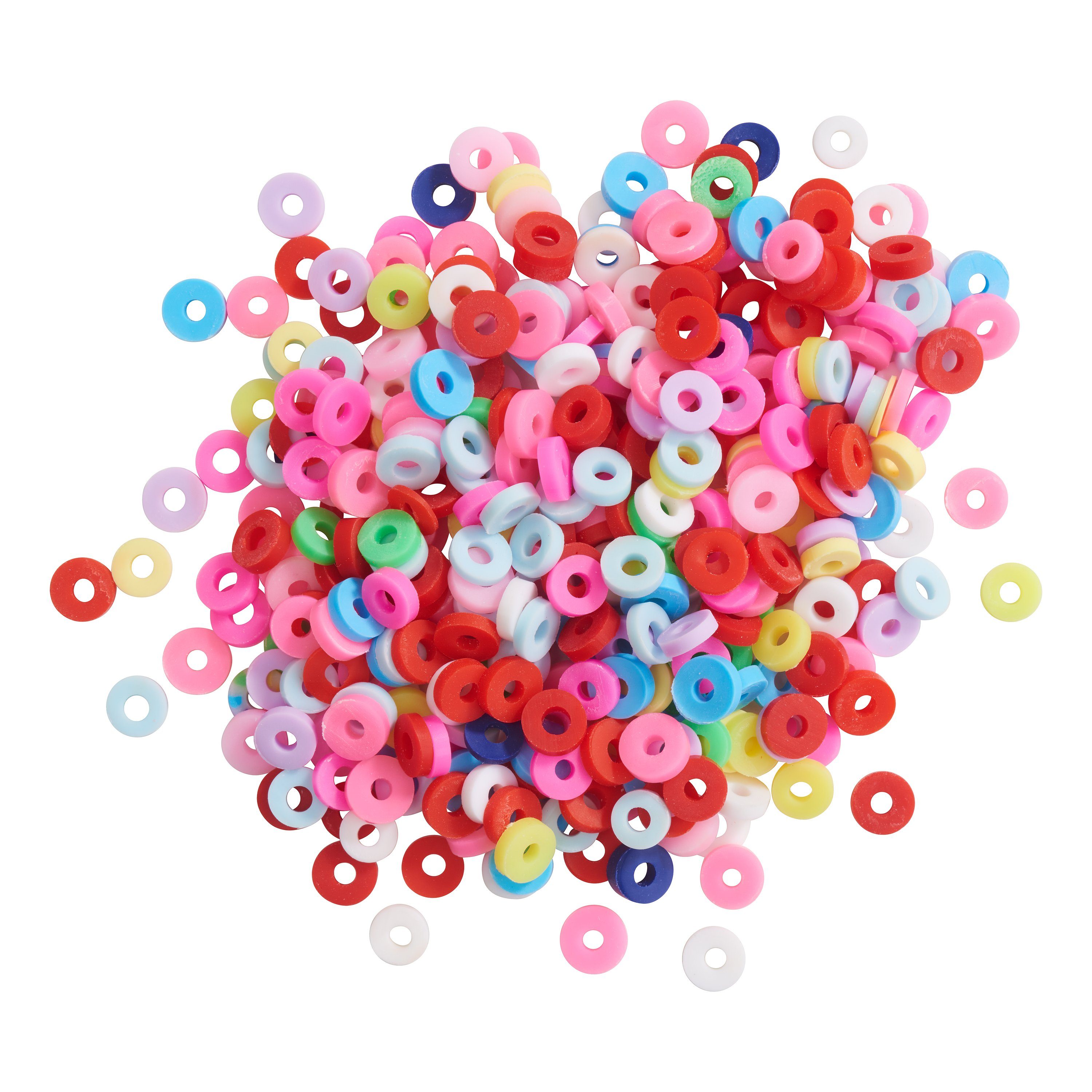 Bastelperlen Fimo-Scheiben Mix Katsuki