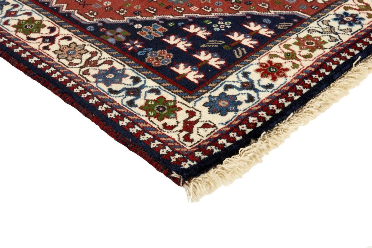 Perserteppich, Orientteppich Yalameh rechteckig, / 12 Höhe: mm Handgeknüpfter Nain Orientteppich Trading, 107x151