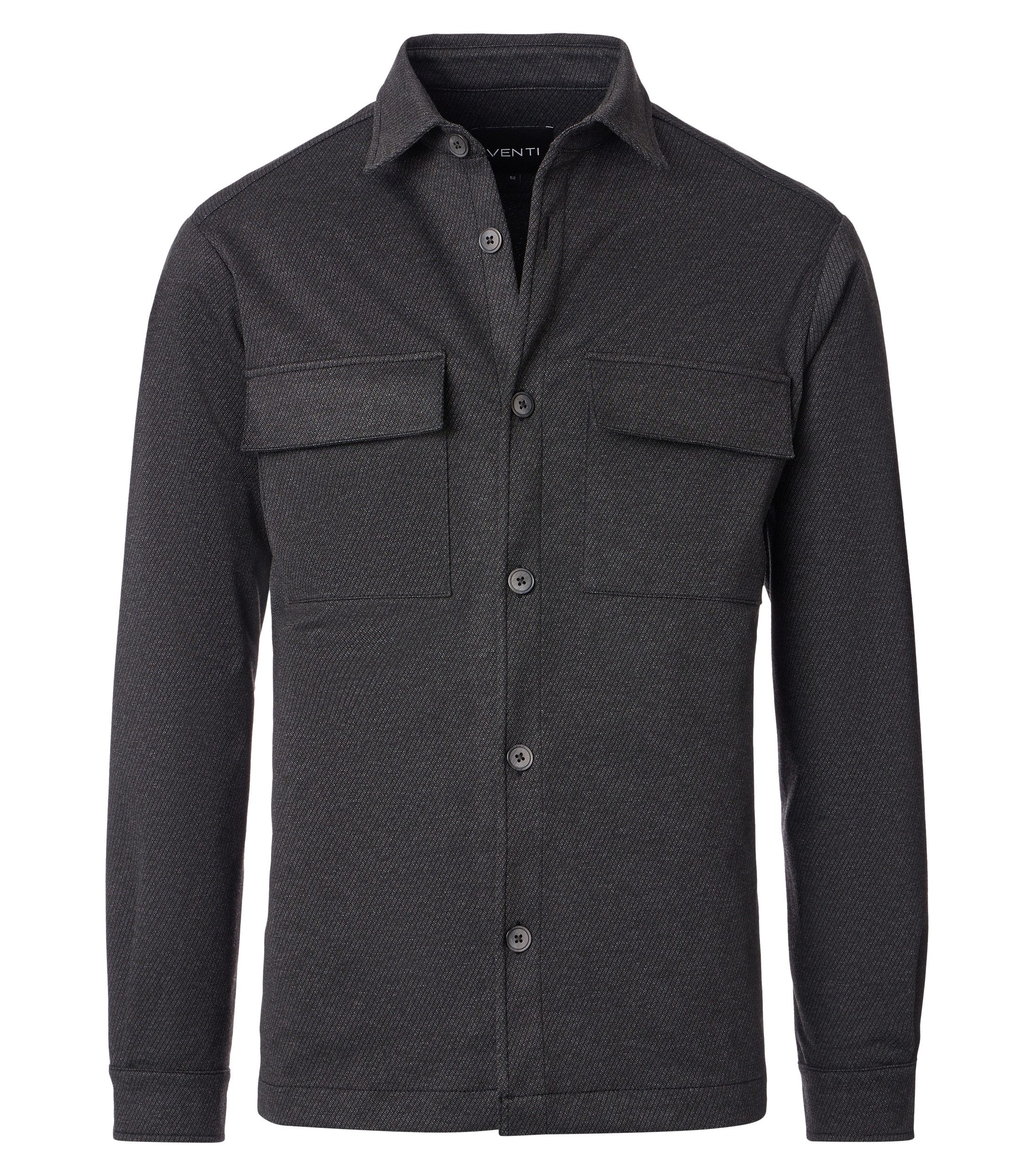 VENTI Langarmhemd VENTI Hemdjacke uni günstig online kaufen