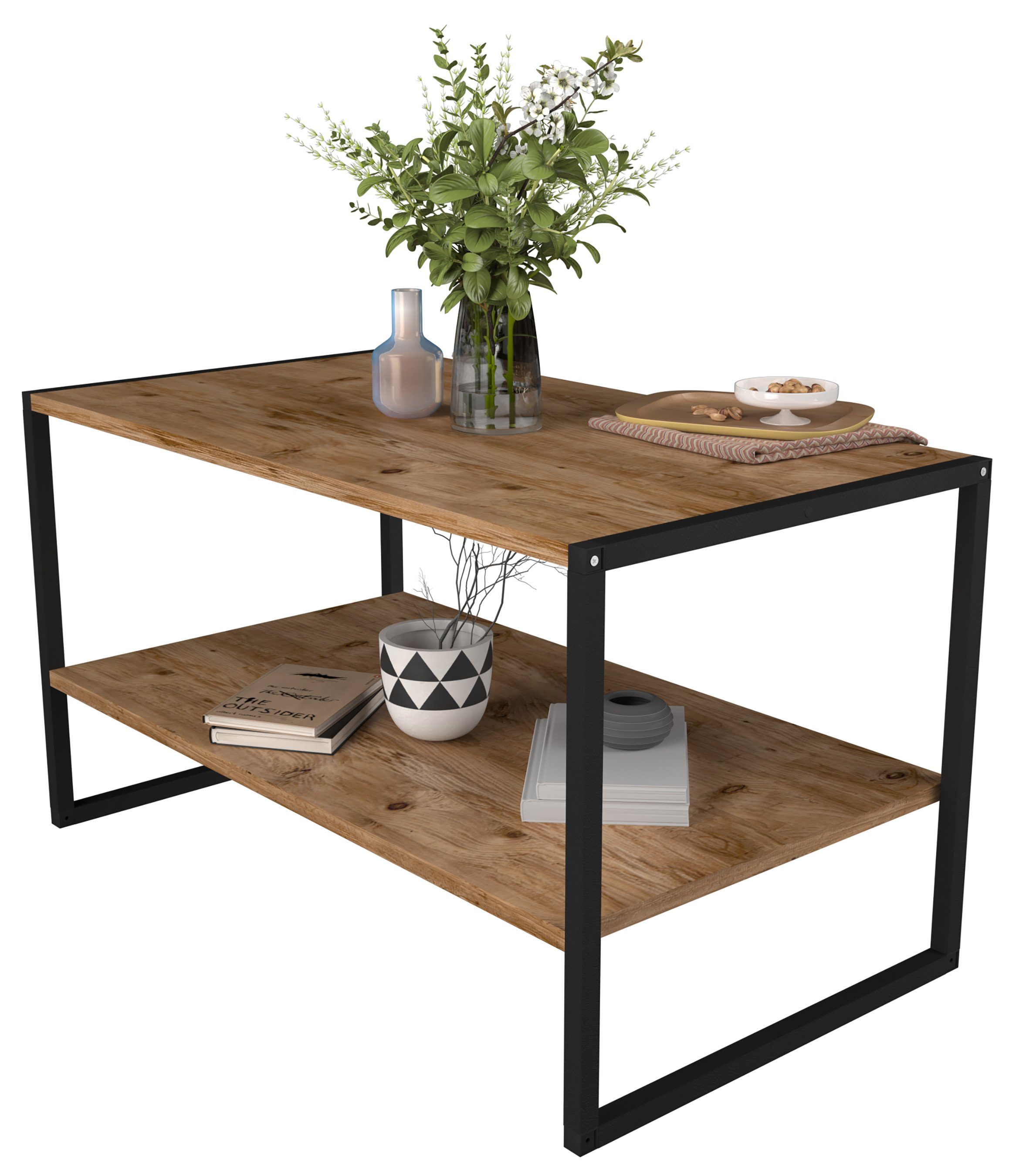 Couchtisch Industrie Styl Sofatisch Couchtisch Insasi L