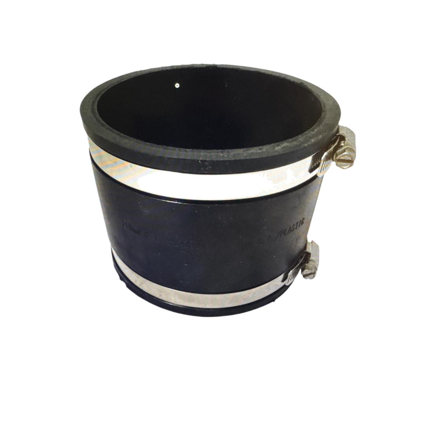 Air Aqua Muffenstopfen Air Aqua Flexible Muffe 25 mm Gummikupplungen für PVC Rohre