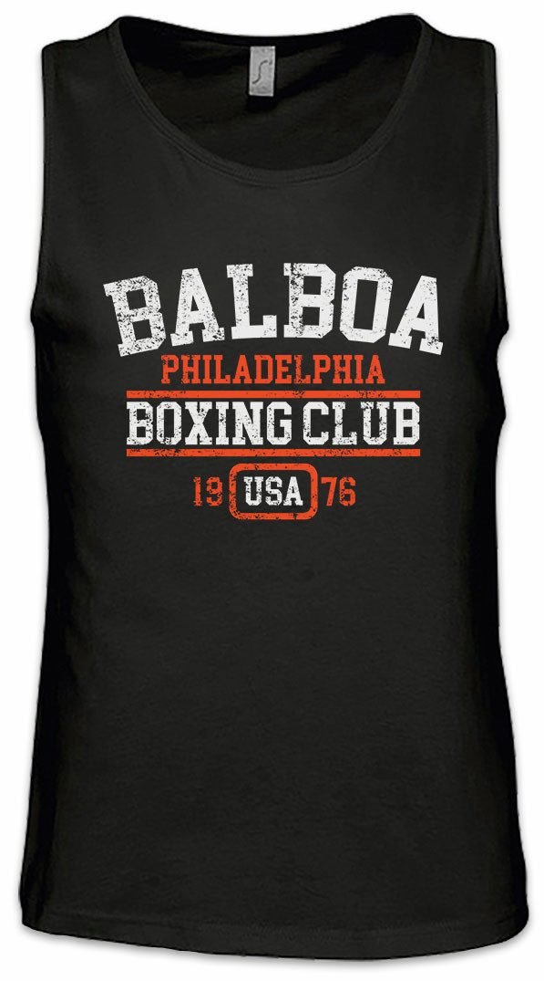 Urban Backwoods Tanktop Balboa Boxing Club Ärmelloses T-Shirt Tommy Gym Rocky Haven Adrian Movie Club Robert Gunn