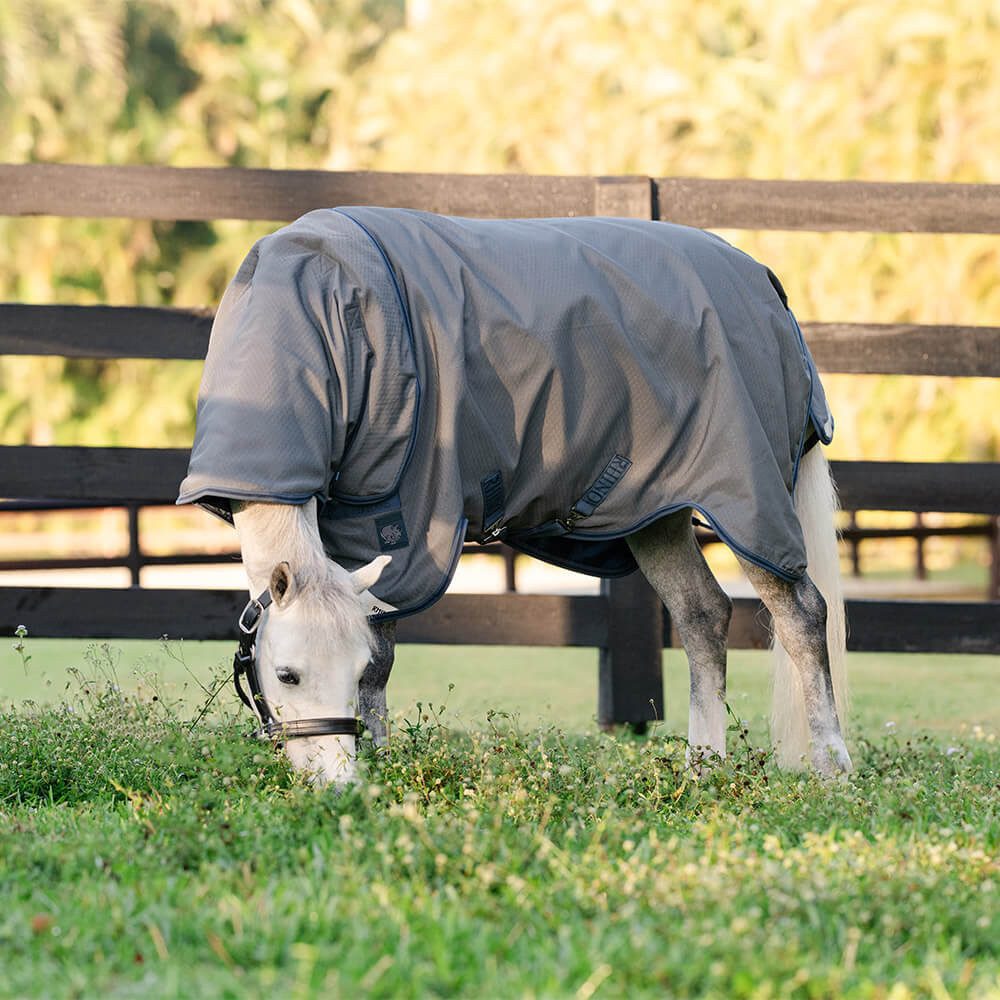 Horseware Pferde-Thermodecke Horseware Rhino HexStop Plus Pony Turnout 100g