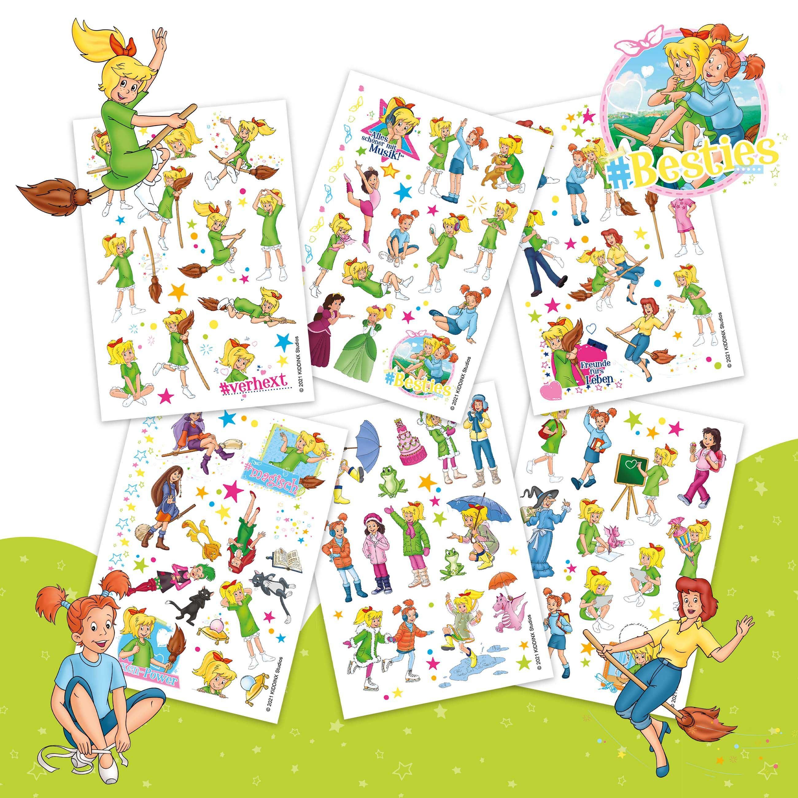 PAPIERDRACHEN Kindertattoo 100 Kindertattoos zum Aufkleben