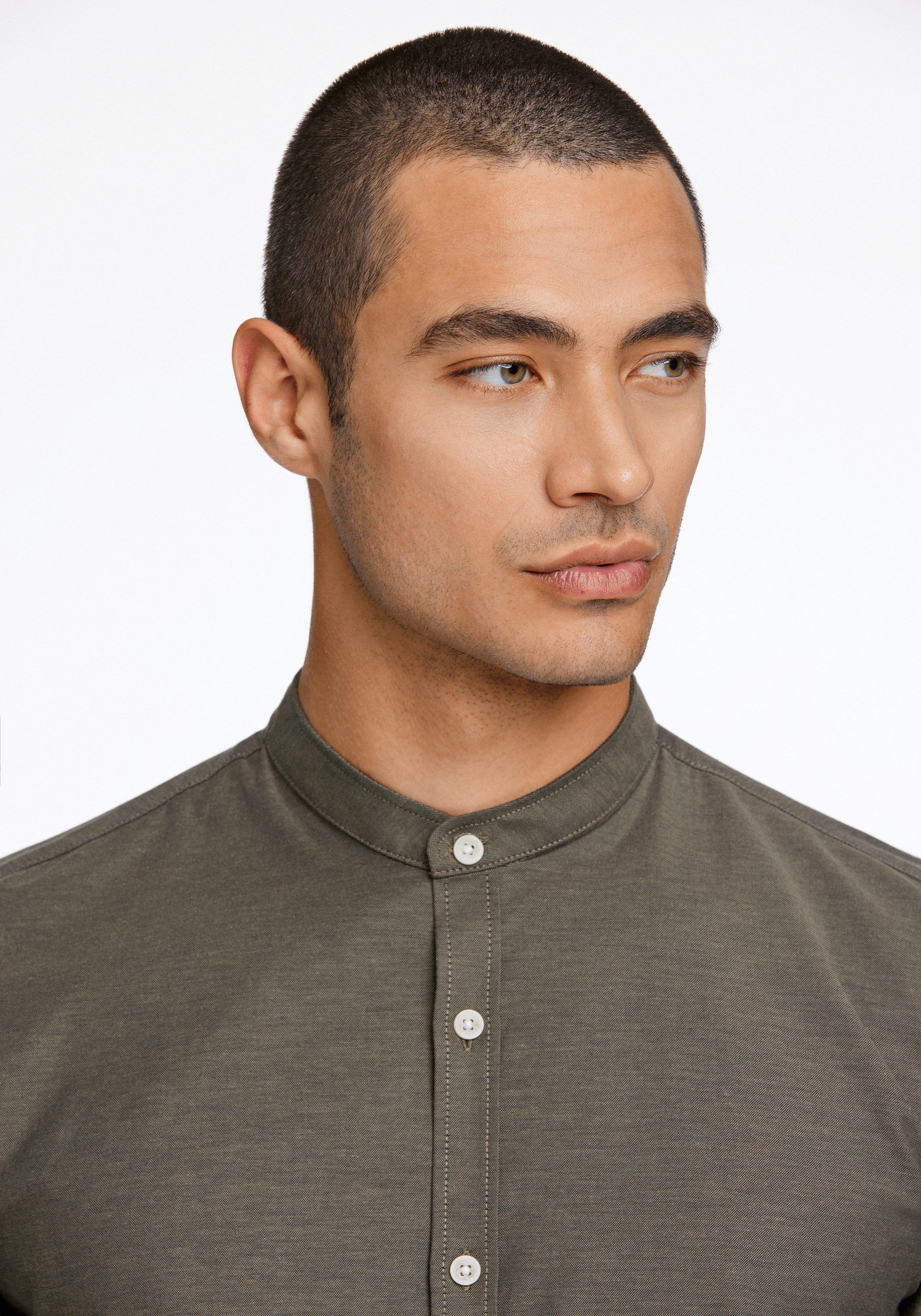 LINDBERGH Businesshemd Oxford-Hemd (Langarm) Slim Fit